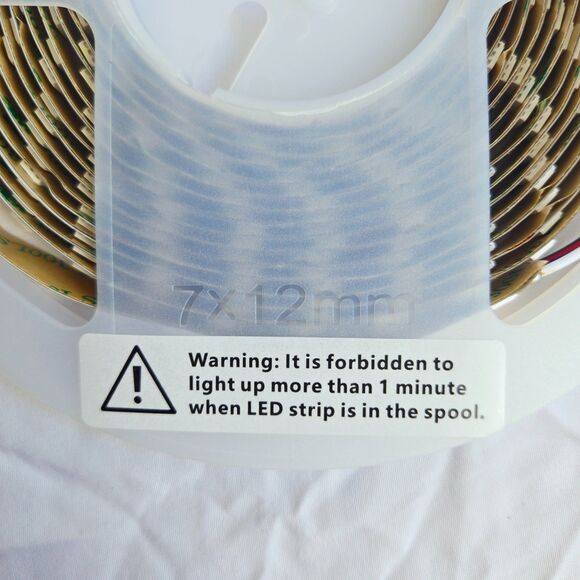 LETENET Flexible LED Strip lights SMD 5050 360 LEDs 5 meters 24V 60W - Picture 3 of 3